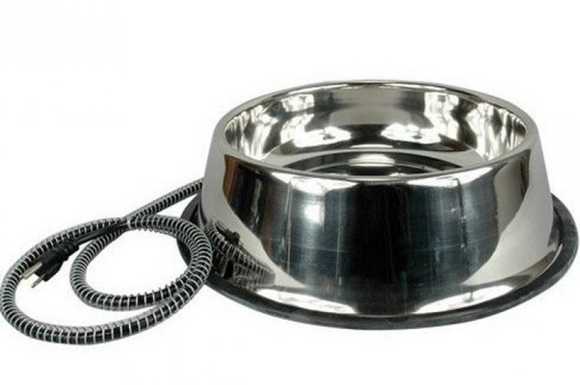 Миска с подогревом