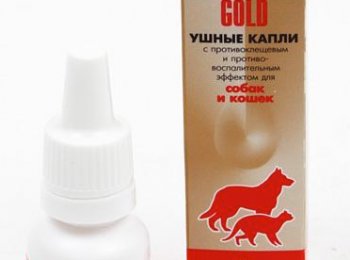 Капли для кошек и собак «Отоферонол» (Плюс, Премиум, Голд): инструкция по применению