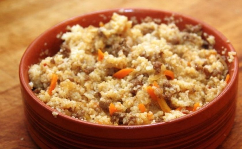 Каша с овощами