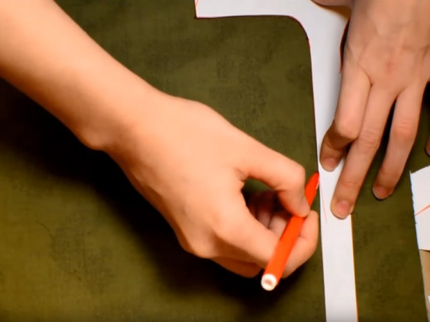 Наметываем детали Наметываем детали