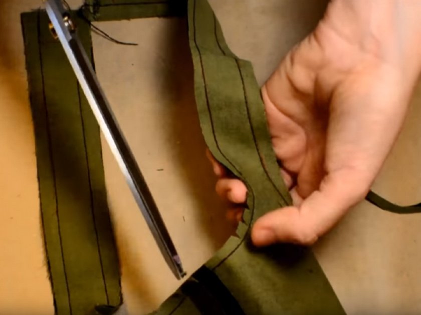 Делаем надсечки Делаем надсечки