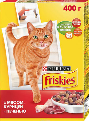 Особенности применения и виды корма для кошек «Friskies» («Фрискис»)