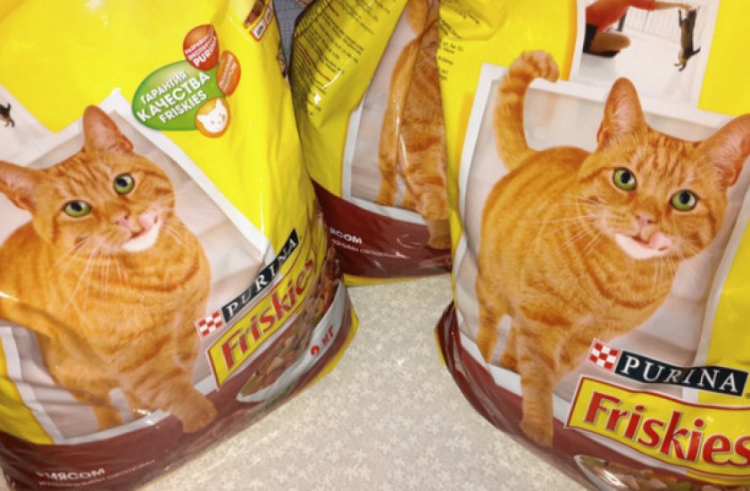 Что входит в состав корма «Friskies»
