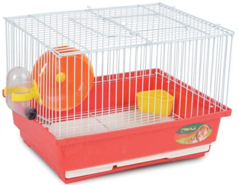 Клетка с железными прутьями