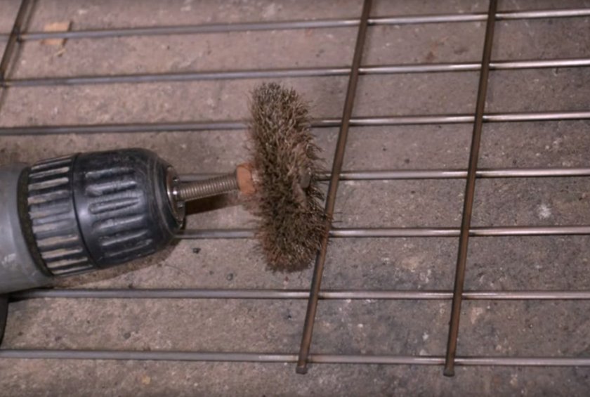 Шлифуем заготовки из сетки