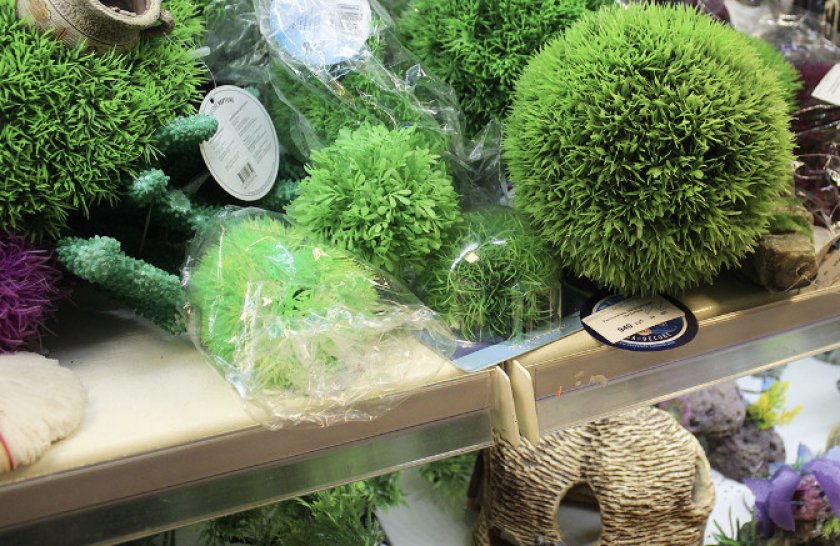 Искусственные аквариумные декорации