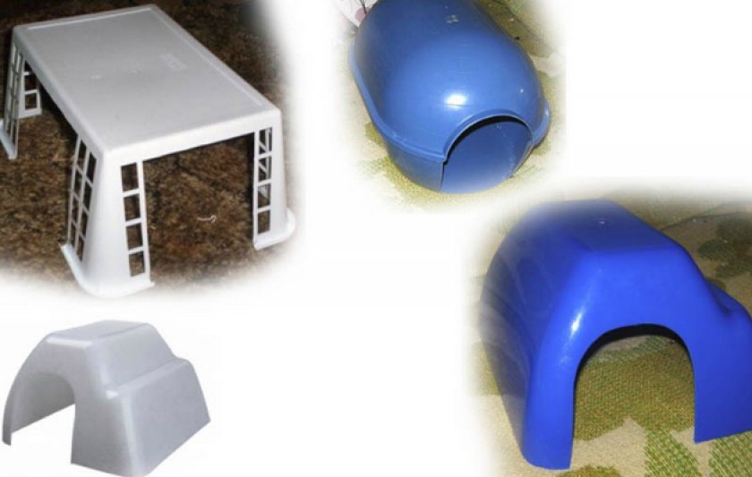 Пластмассовый домик для морской свинки