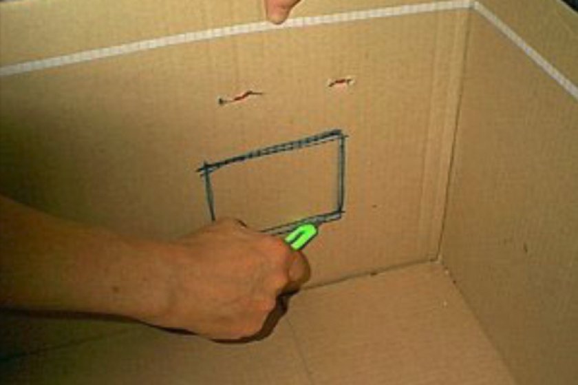 Изготовление домика для морской свинки