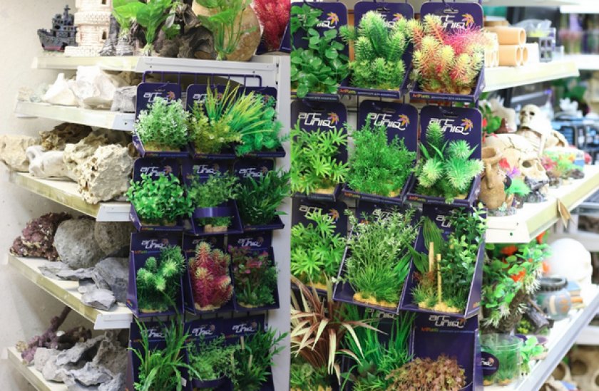 Декорации для аквариума