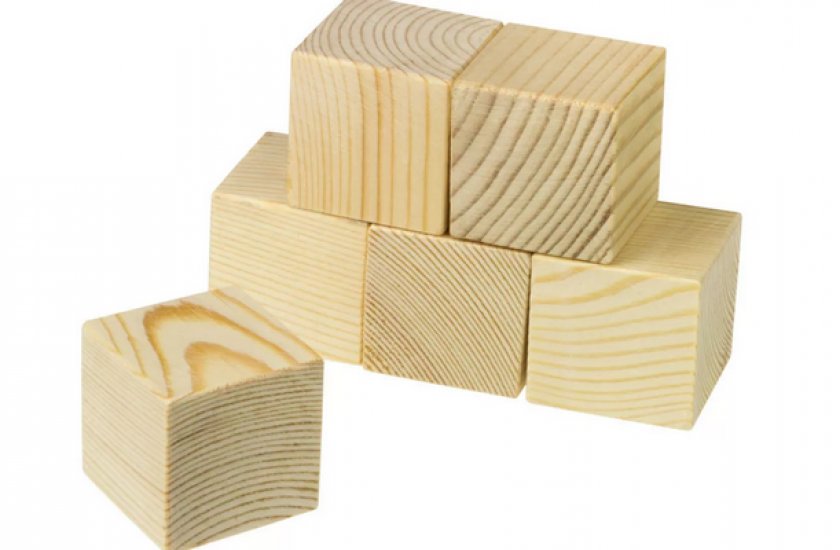Деревянные кубики