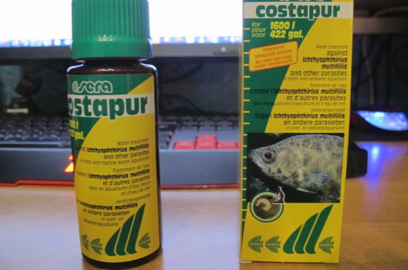 Лекарство для аквариумных рыб Sera Костапур ( Sera costapur ) — инструкция по применению