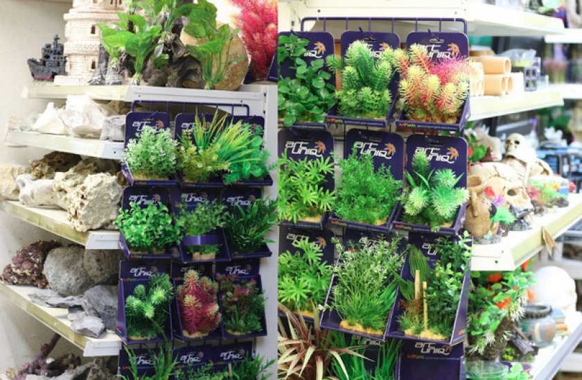 Декорации для аквариума