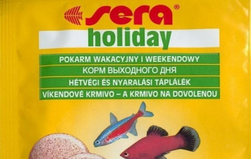 Sera Holiday для всех аквариумных рыб