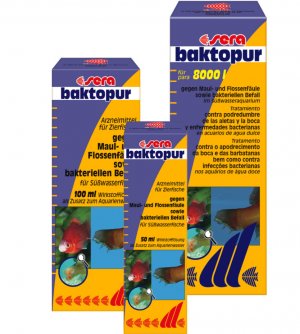 Лекарство для аквариумных и декоративных рыб Sera бактопур директ (Sera baktopur direct) — инструкция по применению
