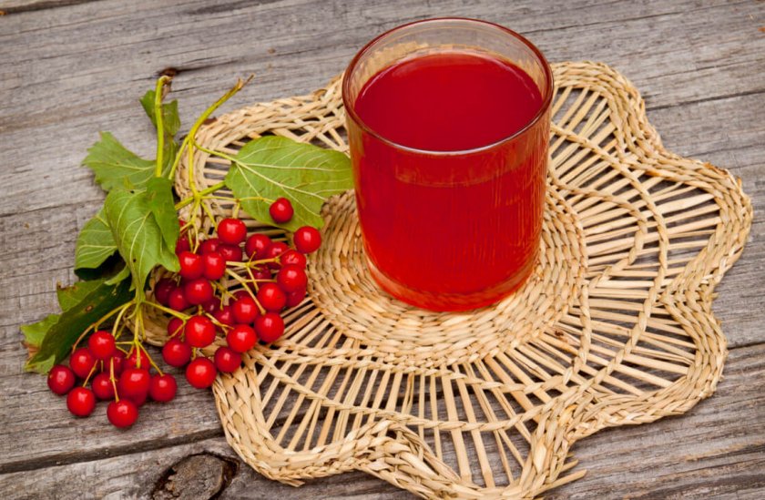 Настой калины