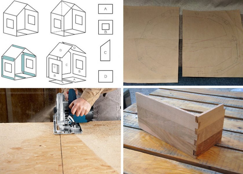 Монтаж домика