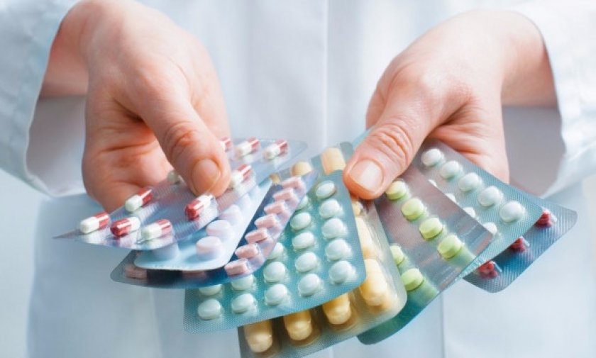 Прием таблеток