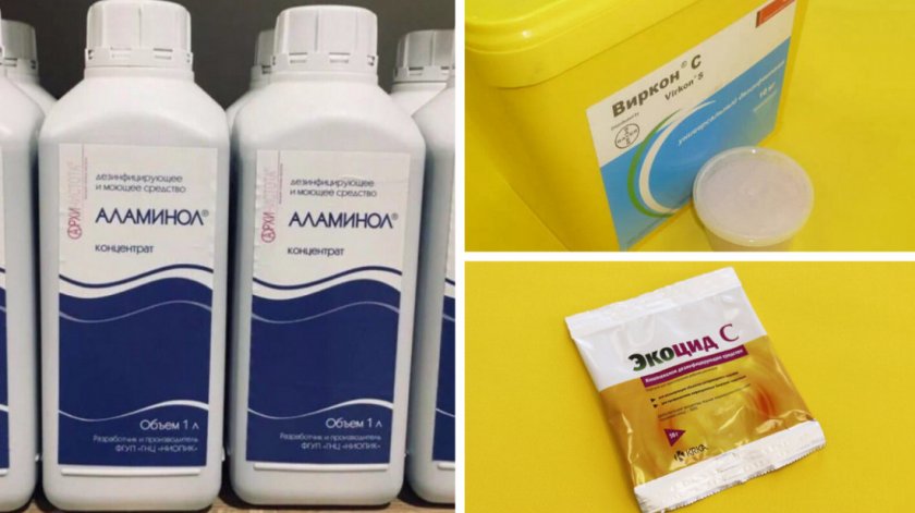 Химические препараты для чистки клетки