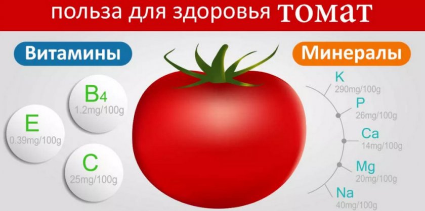Состав помидора
