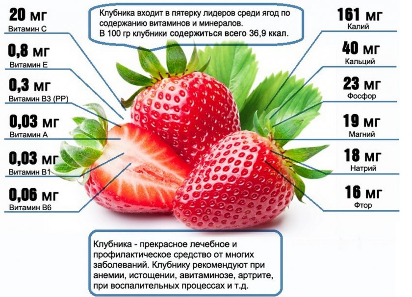 Польза клубники Польза клубники