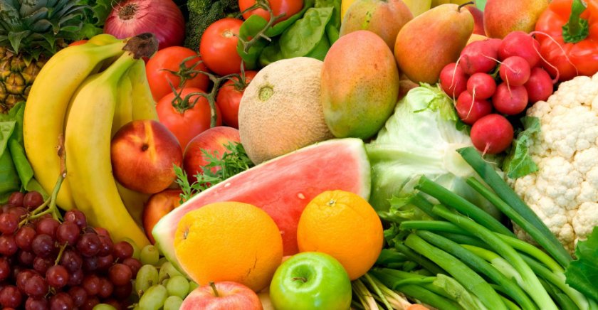 овощи и фрукты