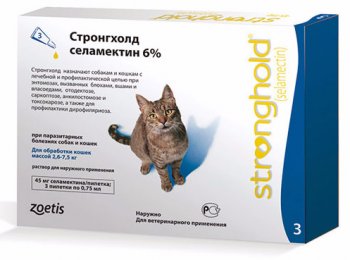 Как давать кошкам Стронгхолд